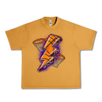 Peanut Butter basketball lightning bolt Urban Heavy Tee - Zillion Design Studio