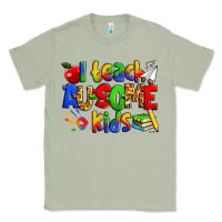 Matcha i teach ausome kids autism teacher Classic Tee - Zillion Design Studio