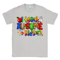 Moon Dust i teach ausome kids autism teacher Classic Tee - Zillion Design Studio