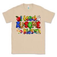 Mushroom i teach ausome kids autism teacher Classic Tee - Zillion Design Studio
