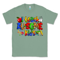 Sage i teach ausome kids autism teacher Classic Tee - Zillion Design Studio