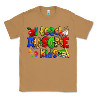 Toasted Coconut i teach ausome kids autism teacher Classic Tee - Zillion Design Studio