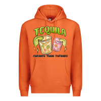 Carrot tequila cheaper than therapy Premium Hoodie - MaliasSmallBusiness