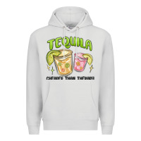 Dove Grey tequila cheaper than therapy Premium Hoodie - MaliasSmallBusiness