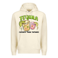 Sandshell tequila cheaper than therapy Premium Hoodie - MaliasSmallBusiness