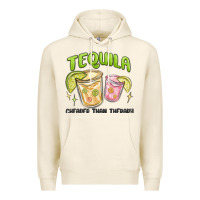 Tofu tequila cheaper than therapy Premium Hoodie - MaliasSmallBusiness