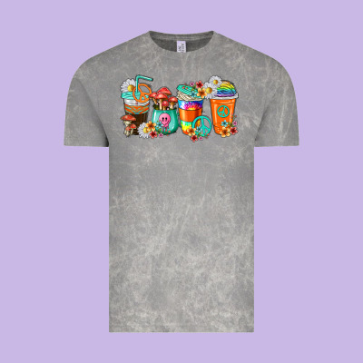 Vintage Tee hippie coffee cups