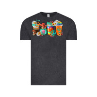 Vintage Black hippie coffee cups Vintage Tee - texasbilliewilder