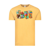 Vintage Mustard hippie coffee cups Vintage Tee - texasbilliewilder