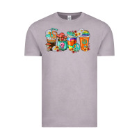 Vintage Zinc hippie coffee cups Vintage Tee - texasbilliewilder