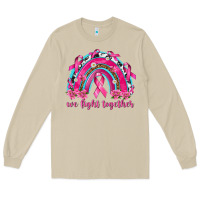 Mushroom We Fight Together Rainbow Long Sleeve Tee - texasbilliewilder
