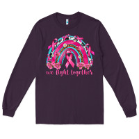 Plum We Fight Together Rainbow Long Sleeve Tee - texasbilliewilder