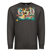 Smoke god is my refugee and strength Premium Sweatshirt - NancyCooperArtShop