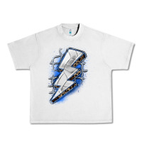 Lunar Rock volleyball lightning bolt Urban Heavy Tee - Zillion Design Studio