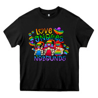 Black love gnome no bounds Heavy Core Tee - CowhideDigitalArt