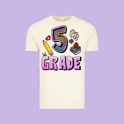 Vintage Tee Fifth Grade