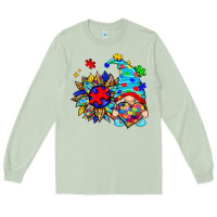 Matcha autism sunflower gnome Long Sleeve Tee - Zillion Design Studio