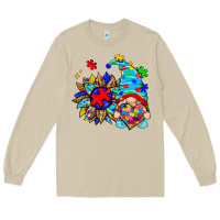 Mushroom autism sunflower gnome Long Sleeve Tee - Zillion Design Studio