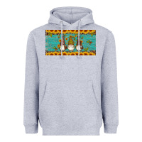 Heather Grey coffee gnomes Heavyweight Hoodie - Artiststas