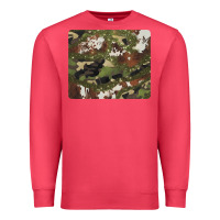 Cardinal black and brown cowhide camouflage Premium Sweatshirt - BarkalooDesign