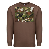 Chestnut black and brown cowhide camouflage Premium Sweatshirt - BarkalooDesign