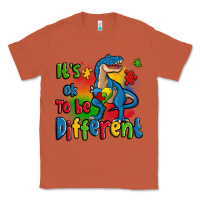 Copper it's ok to be different autism trex Classic Tee - Zillion Design Studio