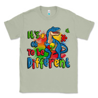 Matcha it's ok to be different autism trex Classic Tee - Zillion Design Studio