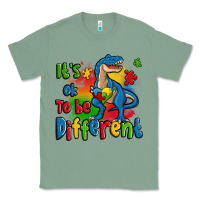 Sage it's ok to be different autism trex Classic Tee - Zillion Design Studio