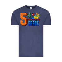 Vintage Denim Fifth Grade Vintage Tee - RanaPortraitStore