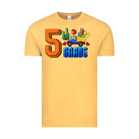 Vintage Mustard Fifth Grade Vintage Tee - RanaPortraitStore
