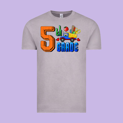 Vintage Tee Fifth Grade