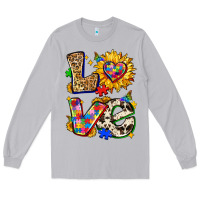 Moon Dust autism love Long Sleeve Tee - Zillion Design Studio