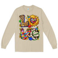 Mushroom autism love Long Sleeve Tee - Zillion Design Studio