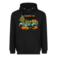 Black grateful thankful blessed Heavyweight Hoodie - JahusDesignShop