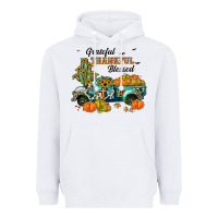White grateful thankful blessed Heavyweight Hoodie - JahusDesignShop
