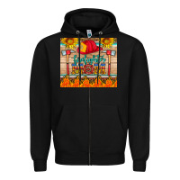 Black firefighter mom Zipper Hoodie - HRA Design Shop