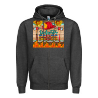 Charcoal Heather firefighter mom Zipper Hoodie - HRA Design Shop