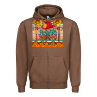 Chestnut firefighter mom Zipper Hoodie - HRA Design Shop