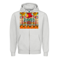 Dove Grey firefighter mom Zipper Hoodie - HRA Design Shop