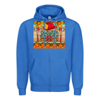 True Royal firefighter mom Zipper Hoodie - HRA Design Shop