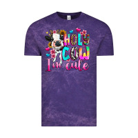 Cloud Purple holy cow  m cute Vintage Tee - texasbilliewilder