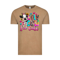 Vintage Coffee holy cow  m cute Vintage Tee - texasbilliewilder