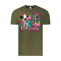 Vintage Olive holy cow  m cute Vintage Tee - texasbilliewilder
