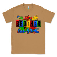 Toasted Coconut my brother is ausome autism Classic Tee - Zillion Design Studio