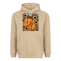 Mushroom sunflowers, pumpkin, cowhide, serape Heavyweight Hoodie - JahusDesignShop