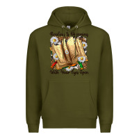 Army Green reading is dreaming with your eyes open Premium Hoodie - NancyCooperArtShop