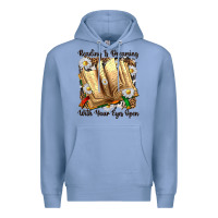 Colony Blue reading is dreaming with your eyes open Premium Hoodie - NancyCooperArtShop