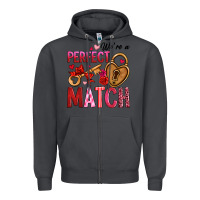Smoke we're a perfect match Zipper Hoodie - OliviaCreatesArt