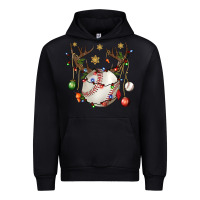 Black Baseball Horn Christmas Urban Hoodie - BundleAndBundleShop
