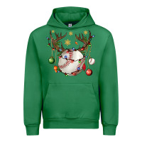 Emerald Baseball Horn Christmas Urban Hoodie - BundleAndBundleShop